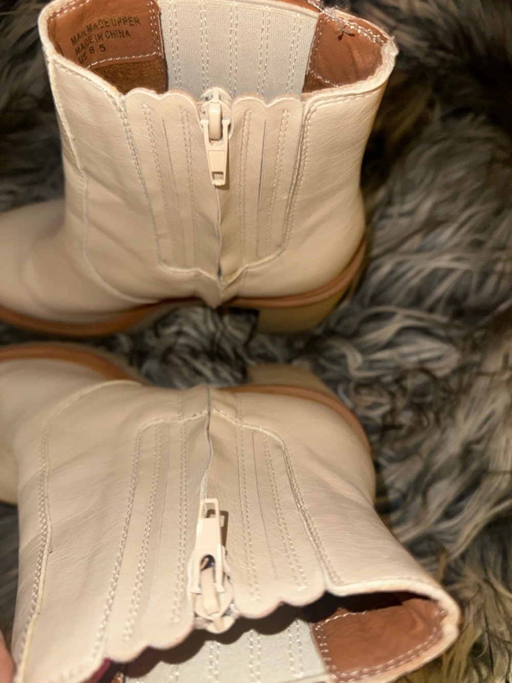 Oasis Society California Anastasia Lug Chelsea Boot- Beige - Picture 10 of 15